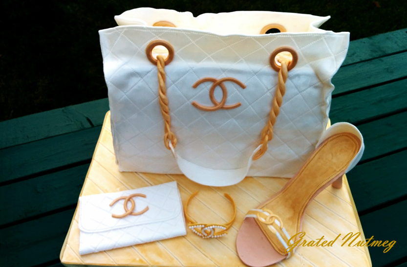 Chanel Bag Cake – Grated Nutmeg