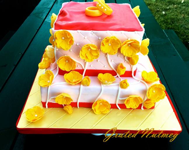 3 D Louis Vuitton Cake 12 Sheet Cakecovered In Fondant And Used Edible  Images 
