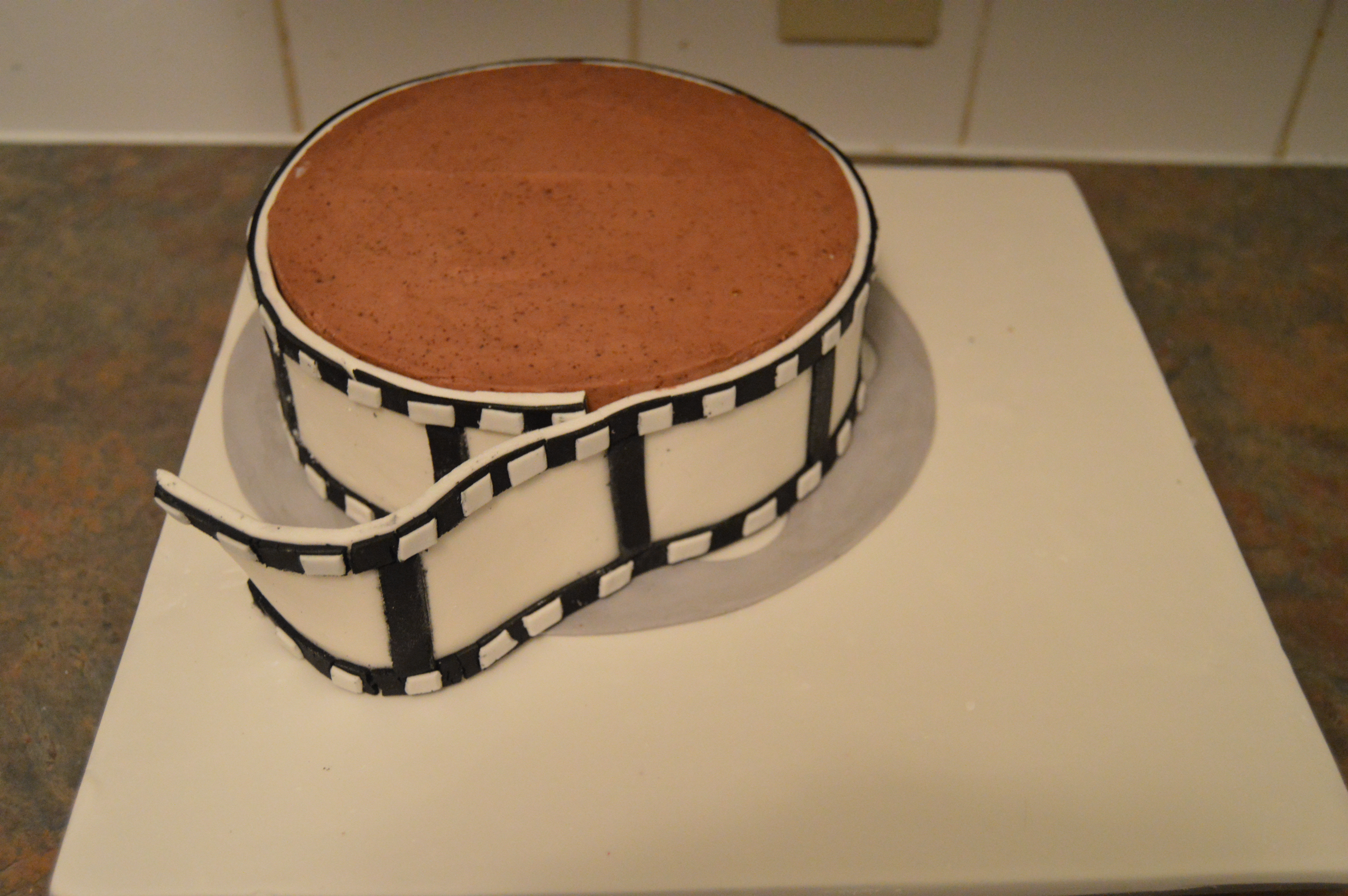The Making of a Cinema Reel Cake – Grated Nutmeg